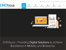 Tablet Screenshot of emefocus.com